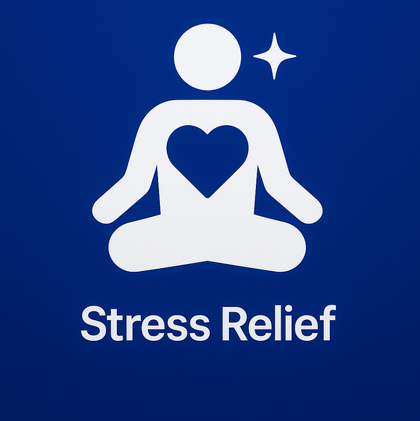 Stress Relief frequency panel in the Genius Insight app