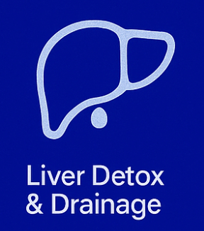 Liver Detox & Drainage frequency panel in the Genius Insight app