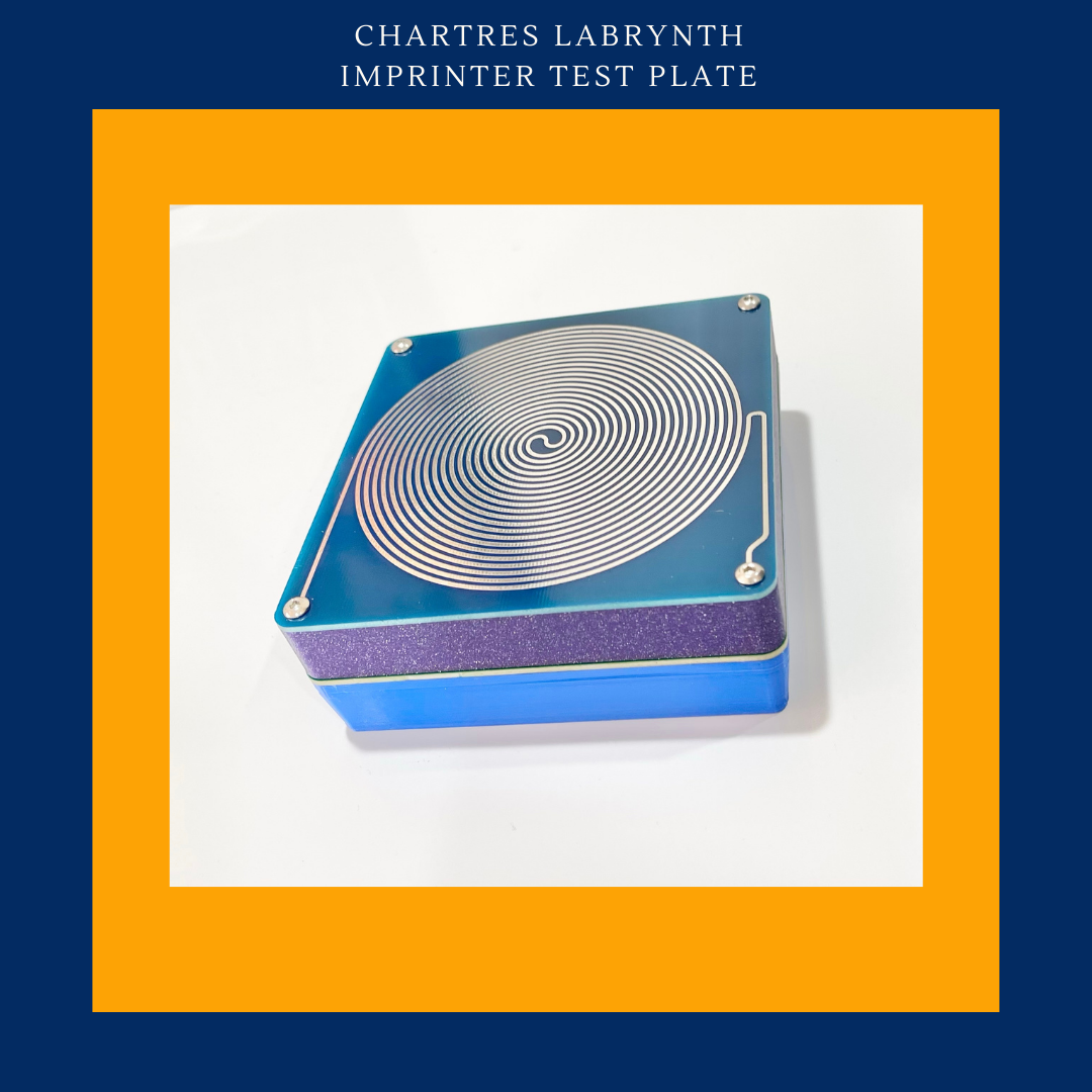 Chartres Labrinth iMprinter Test Plate - INSIGHT HEALTH APPS