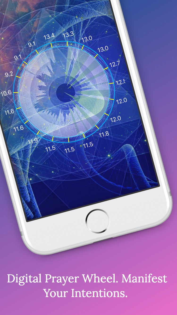 Intention Motivator App | Manifest Intention | Prayer Wheel | Balance - INSIGHT HEALTH APPS