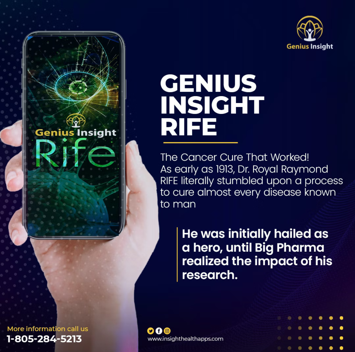 Dr. Royal Rife App Training Course With Certificate of Completion - INSIGHT HEALTH APPS